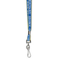 Knit-In Lanyard with Snap Hook (18"x3/8")